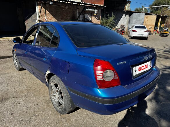 2004 Hyundai Elantra III (XD2) Рестайлинг, синий, 180000 рублей - вид 3