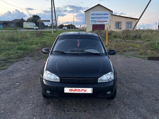 2011 Lada (ВАЗ) Kalina I, чёрный, 180000 рублей, вид 1