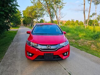 2014 Honda Fit III, красный, 850000 рублей, вид 2