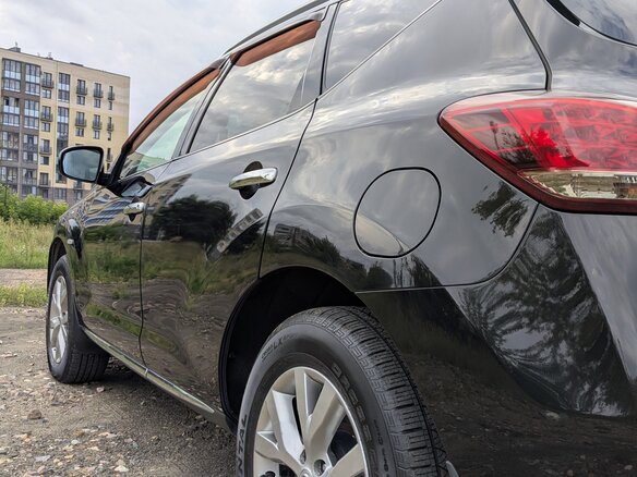 2012 Nissan Murano II (Z51) Рестайлинг 2, чёрный - вид 10