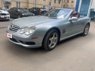 2003 Mercedes-Benz SL-Класс AMG 55 AMG II (R230), серый, 4300000 рублей, вид 4