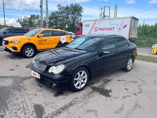 2006 Mercedes-Benz C-Класс 180 II (W203) Рестайлинг, чёрный, 565000 рублей, вид 1