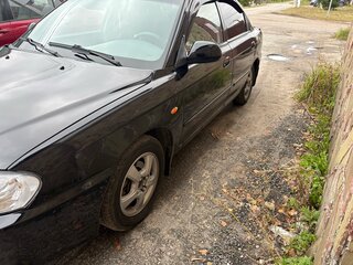 2008 Kia Spectra I Рестайлинг 2, чёрный, 570000 рублей, вид 3