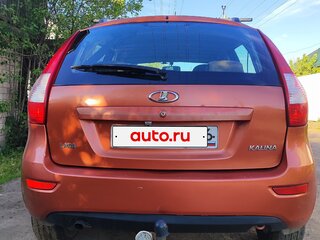 2013 Lada (ВАЗ) Kalina II, оранжевый, 350000 рублей, вид 4