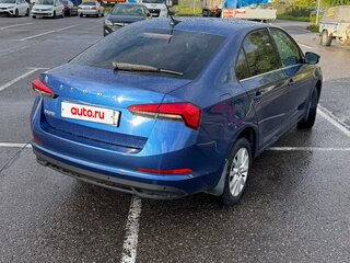 2021 Skoda Rapid II, синий, 1600000 рублей, вид 5