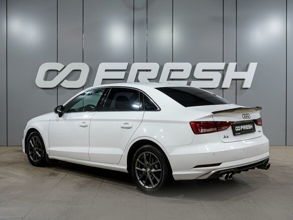 2016 Audi A3 III (8V) Рестайлинг, белый - вид 1