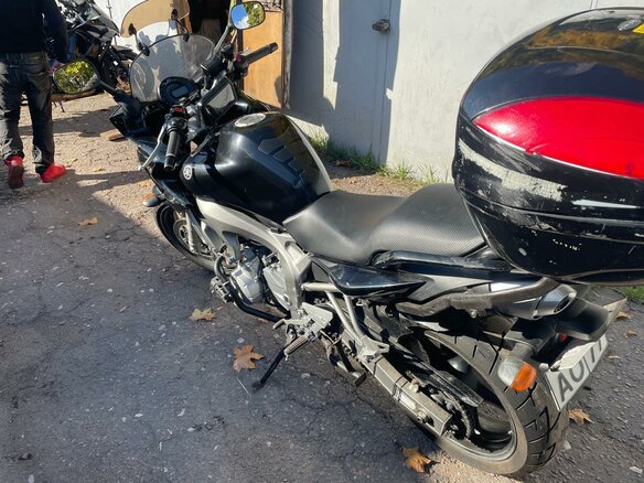 2008 Yamaha FZ6, чёрный, 450000 рублей - вид 6