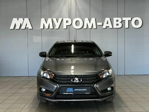 2017 Lada (ВАЗ) Vesta I, серый, 780000 рублей - вид 2