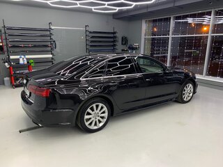 2016 Audi A6 IV (C7) Рестайлинг, чёрный, 1950000 рублей, вид 3