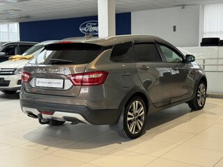 2019 Lada (ВАЗ) Vesta SW Cross I, серый, 965000 рублей, вид 4