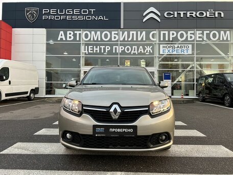 2016 Renault Sandero II, бежевый, 940000 рублей, вид 2