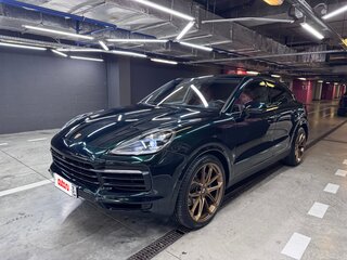 2021 Porsche Cayenne Coupé III, зелёный, 9100000 рублей, вид 1