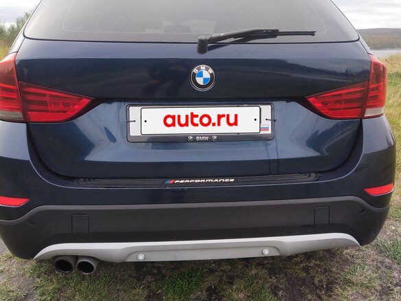 2013 BMW X1 20i I (E84) Рестайлинг, синий, 1170000 рублей - вид 3