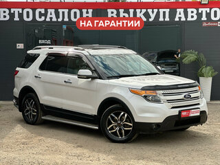 2012 Ford Explorer V, белый, 1570000 рублей, вид 1