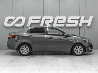 2014 Kia Rio 6-speed III, серый, 900000 рублей, вид 5
