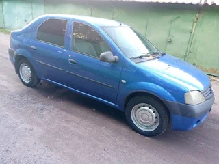 2006 Renault Logan I, синий, 199800 рублей, вид 3