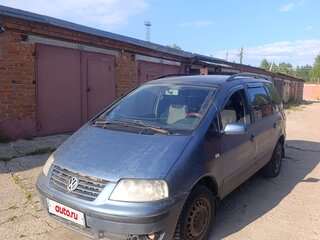 2001 Volkswagen Sharan I Рестайлинг, синий, 290000 рублей, вид 1