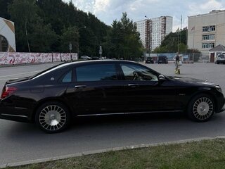 2018 Mercedes-Benz Maybach S-Класс 450 I (X222) Рестайлинг, чёрный, 3000000 рублей, вид 2