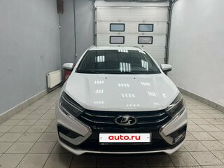 2023 Lada (ВАЗ) Vesta SW I Рестайлинг (NG), белый, 1090000 рублей, вид 2