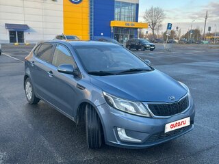 2014 Kia Rio 6-speed III, голубой, 720000 рублей, вид 3