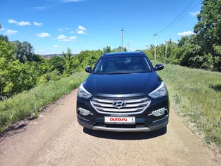 2017 Hyundai Santa Fe III Рестайлинг, чёрный, 2200000 рублей, вид 1