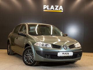 2007 Renault Megane II Рестайлинг, зелёный, 430000 рублей, вид 2