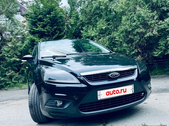 2008 Ford Focus II Рестайлинг, чёрный, 450000 рублей - вид 3