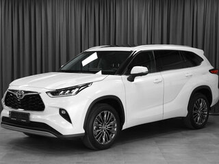 2026 Toyota Highlander IV (XU70), белый, 5349000 рублей, вид 3