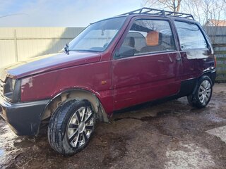 2002 Lada (ВАЗ) 1111 Ока СеАЗ, красный, 130000 рублей, вид 3
