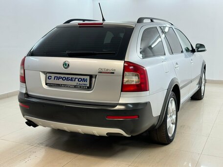 2012 Skoda Octavia II (A5) Рестайлинг, серебристый, 950000 рублей, вид 4