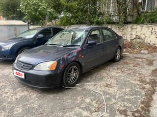 2002 Honda Civic VII, синий, 370000 рублей, вид 3