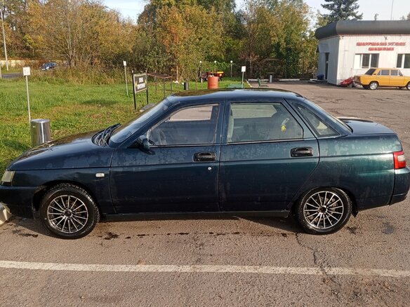 2006 Lada (ВАЗ) 2110, зелёный - вид 2