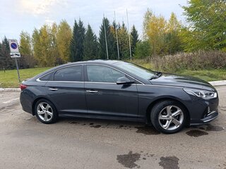 2018 Hyundai Sonata VII (LF) Рестайлинг, серый, 1250000 рублей, вид 3