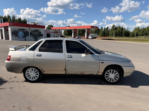 2007 Lada (ВАЗ) 2110, серебристый - вид 4