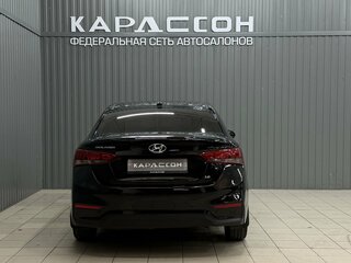 2017 Hyundai Solaris II, чёрный, 1250000 рублей, вид 4