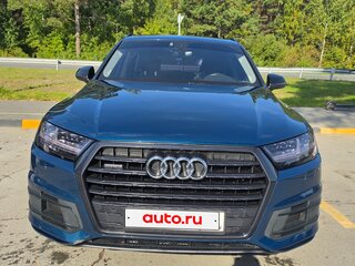 2019 Audi Q7 II (4M), синий, 4100000 рублей, вид 3