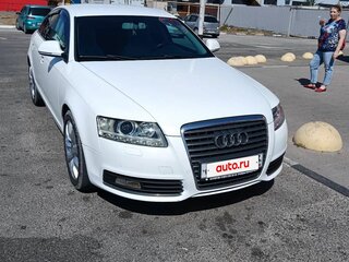 2010 Audi A6 III (C6) Рестайлинг, белый, 950000 рублей, вид 1