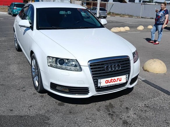 2010 Audi A6 III (C6) Рестайлинг, белый, 950000 рублей