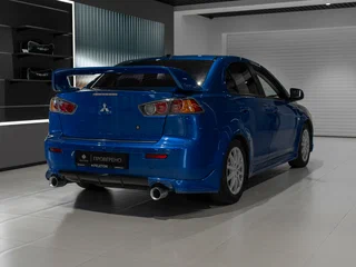2010 Mitsubishi Lancer X, синий, 795000 рублей, вид 5