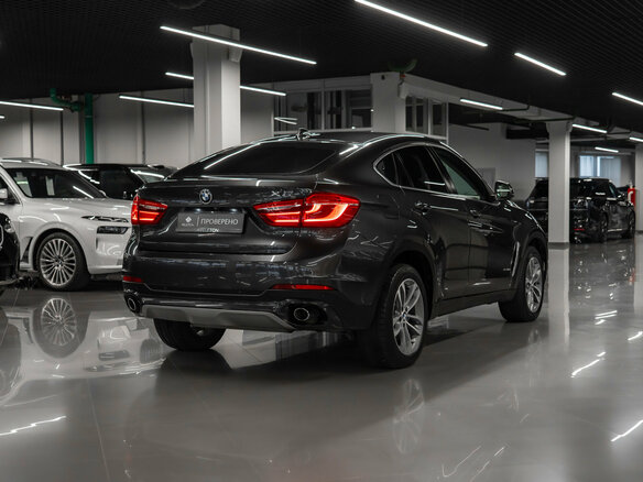 2016 BMW X6 30d II (F16), серый, 3590000 рублей - вид 4