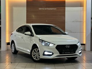 2018 Hyundai Solaris II, белый, 1159000 рублей, вид 3
