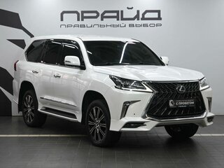 2017 Lexus LX 450d III Рестайлинг 2, белый, 6999900 рублей, вид 5