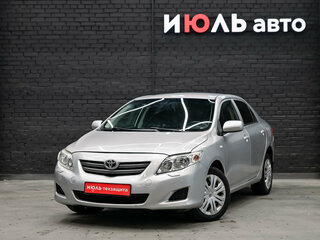 2008 Toyota Corolla X (E140, E150), серебристый, 720000 рублей, вид 1