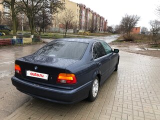 2002 BMW 5 серии 520i IV (E39) Рестайлинг, синий, 800000 рублей, вид 5
