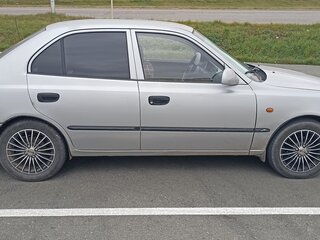 2005 Hyundai Accent ТагАЗ II, серебристый, 380000 рублей, вид 4