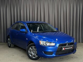 2008 Mitsubishi Lancer X, синий, 569999 рублей, вид 3