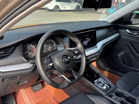 2023 Skoda Octavia IV (A8), бежевый - вид 8