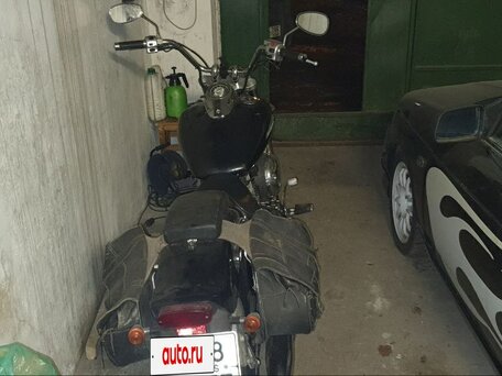 1998 Yamaha XVS400 Drag Star, чёрный, 307000 рублей, вид 2