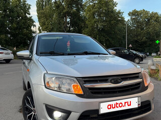2015 Lada (ВАЗ) Granta I, серебристый, 550000 рублей, вид 5