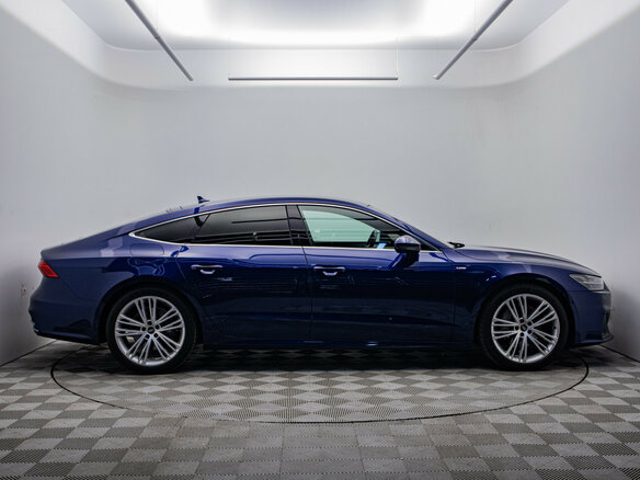 2021 Audi A7 45 TFSI II (4K), синий - вид 5